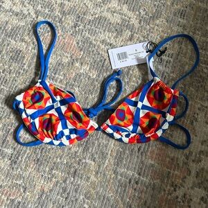 Weworewhat bikini TOP ONLY NTW